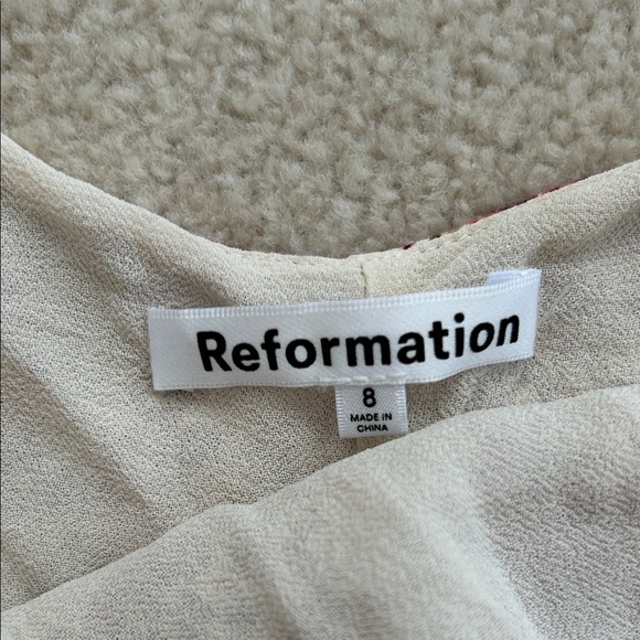 Reformation Avielle Backless Halter Dress - Picture 4 of 8